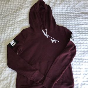 VS pink hoodie